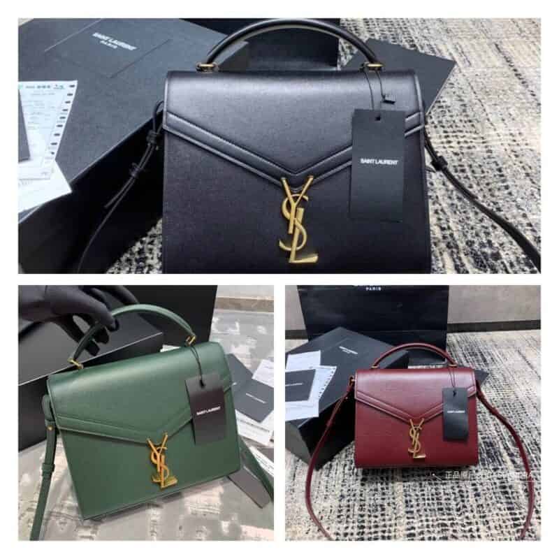 Saint Laurent Ysl Cassandra鱼子酱手提包 578000