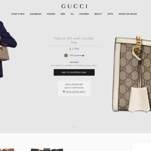 Gucci Padlock small GG shoulder bag 498156
