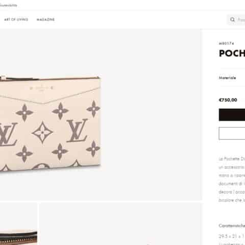 Louis Vuitton LV Pochette Daily手拿包 M80174
