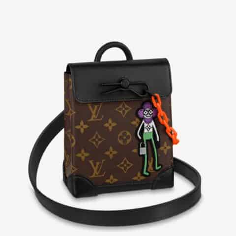 Louis Vuitton LV Steamer Nano XS玩偶稻草人小背包斜挎M80327