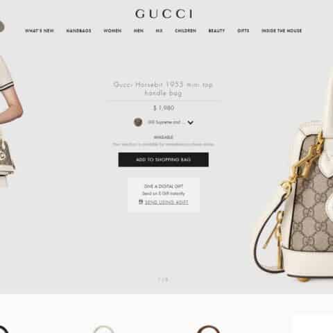 Gucci Horsebit 1955 mini top handle bag 640716