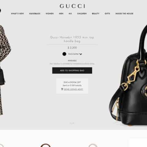 Gucci Horsebit 1955 mini top handle 手提包 640716