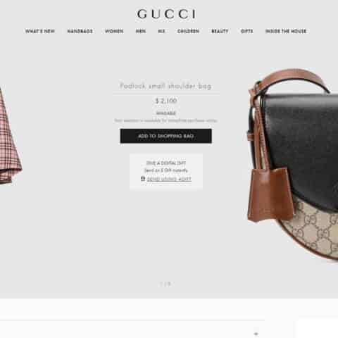 Gucci Padlock small shoulder bag马鞍包 644524