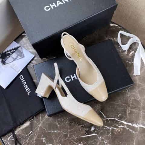 chanel香奈儿   2020ssC家～春季新款 顶级原单香奈儿跟鞋凉鞋