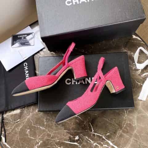 chanel香奈儿   2020ssC家～春季新款 顶级原单香奈儿跟鞋凉鞋