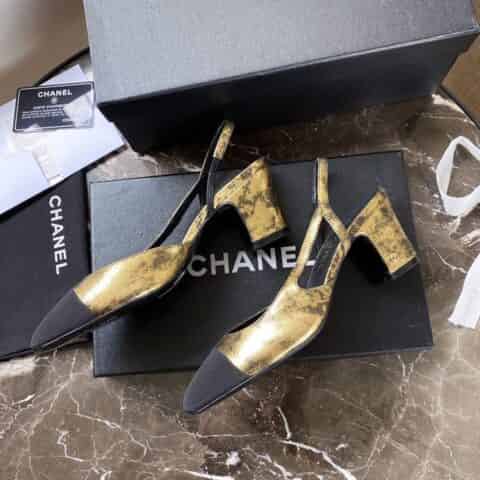 chanel香奈儿   2020ssC家～春季新款 顶级原单香奈儿跟鞋凉鞋