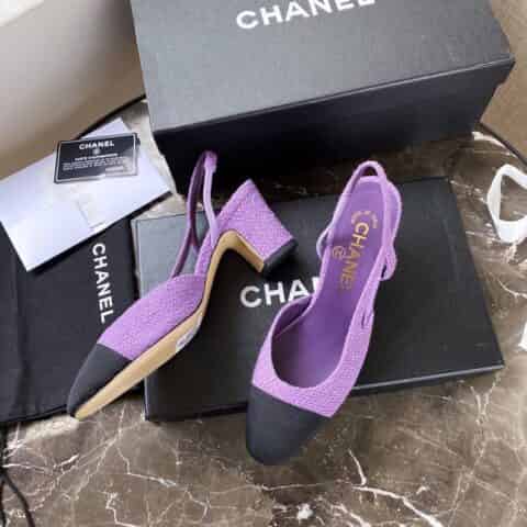chanel香奈儿   2020ssC家～春季新款 顶级原单香奈儿跟鞋凉鞋
