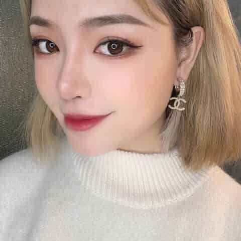 新款 CHANEL香奈儿双c珍珠耳钉耳环