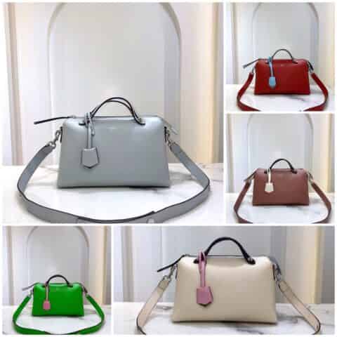 FENDI芬迪柔软小牛皮波士顿手提包149