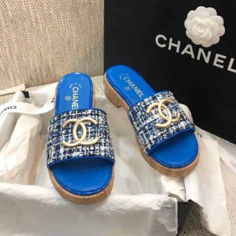 CHANEL香奈儿   高端品质 小香 春夏最新爆款山木底拖鞋