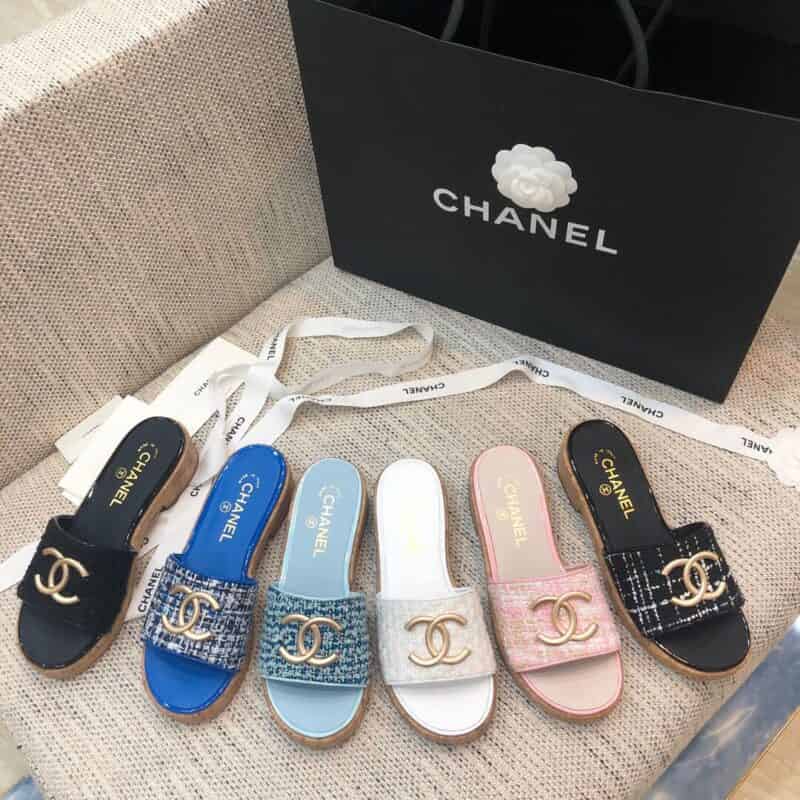 CHANEL香奈儿   高端品质 小香 春夏最新爆款山木底拖鞋