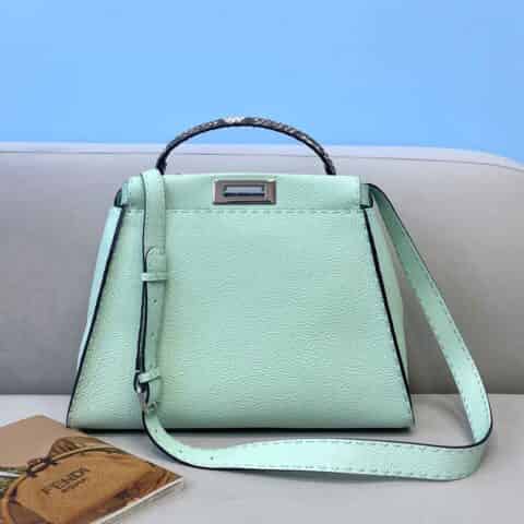 FENDI芬迪罗马牛皮PEEKABOO手袋5290M