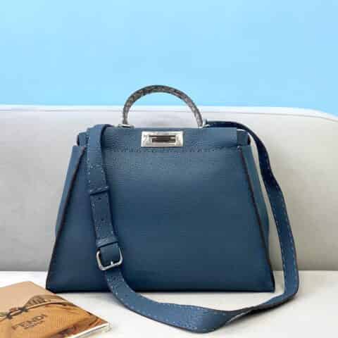 FENDI芬迪罗马牛皮PEEKABOO手袋5290M