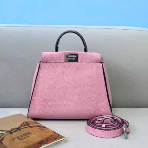 FENDI芬迪罗马牛皮PEEKABOO手袋5290S