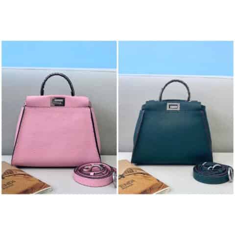 FENDI芬迪罗马牛皮PEEKABOO手袋5290S