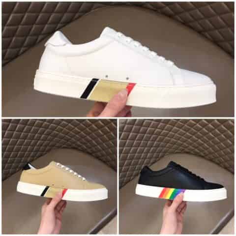 Burberry巴宝莉   采用进口头层牛皮B家经典低帮运动鞋