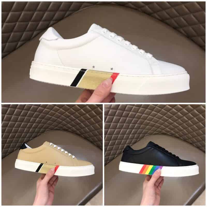 Burberry巴宝莉   采用进口头层牛皮B家经典低帮运动鞋