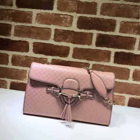 GUCCI古驰女士双G压印单肩链条包449635