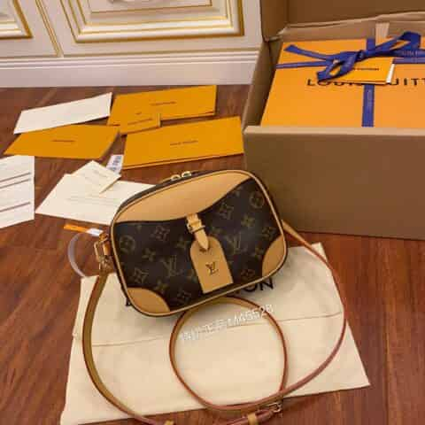 Louis Vuitton LV Deauville Mini复古单肩斜挎包 M45528