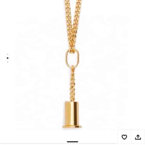 新款LOEWE罗意威项链