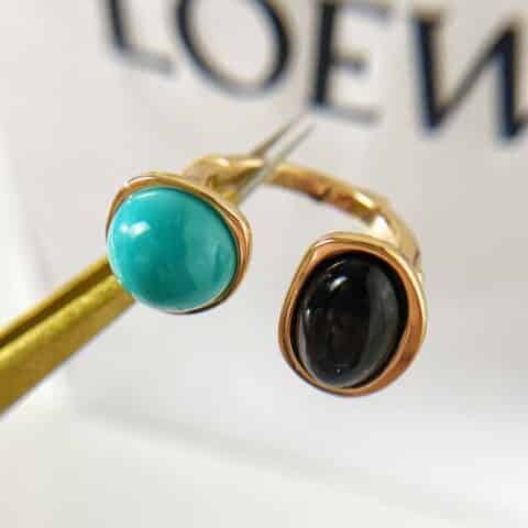 新款LOEWE罗意威金色大叔戒指