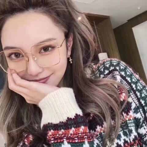 经典爆款 克罗心金色十字架耳钉耳环