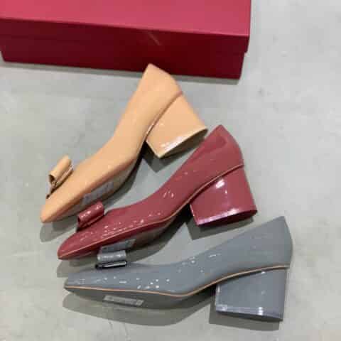 SF salvatore Ferragamo  菲拉格慕最新糖果色走秀款尖头浅口Viva芭蕾舞鞋