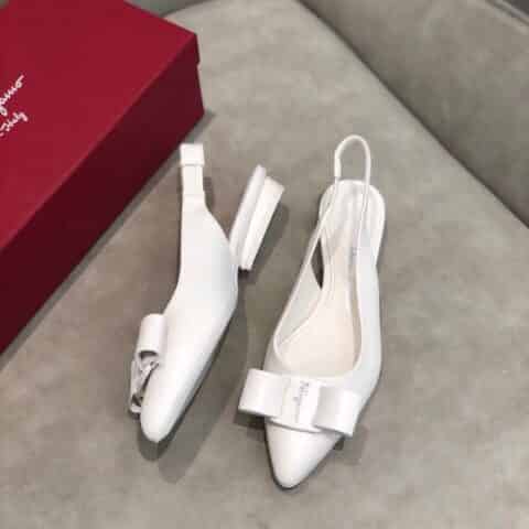 SF salvatore Ferragamo  菲拉格慕2021新款viva系列后空露跟粗跟凉鞋