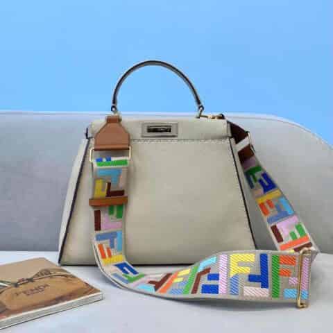 FENDI芬迪罗马皮手提包5106M