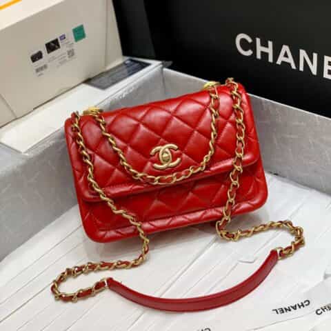 Chanel香奈儿 Button on top 2020新款纽扣包 AS2055