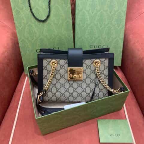 Gucci Padlock small GG shoulder bag 498156