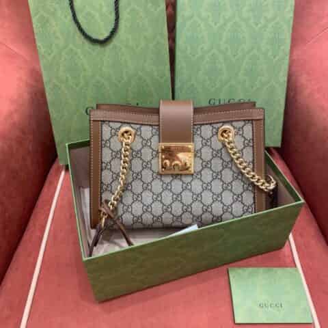 Gucci Padlock small GG shoulder bag 498156