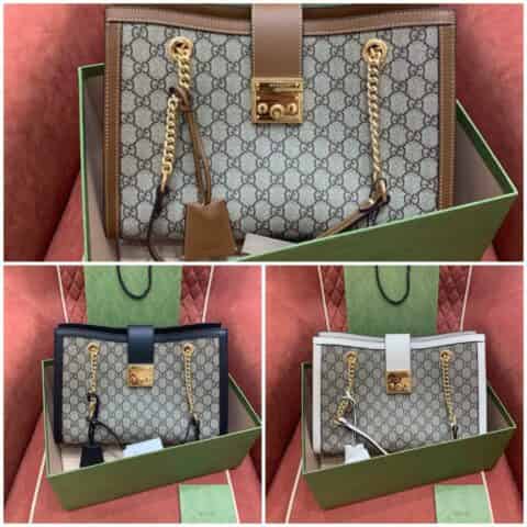 Gucci Padlock medium GG shoulder bag 479197