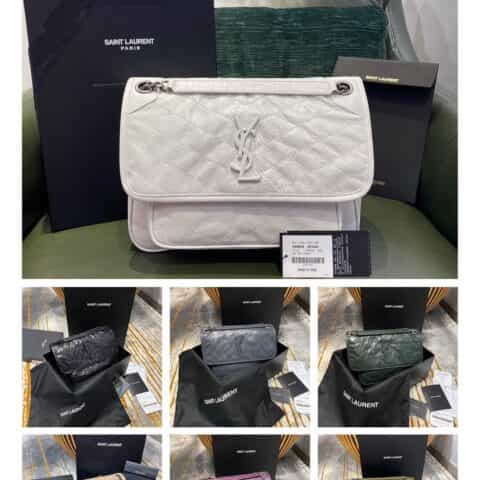 Saint laurent Ysl 原始版本Niki Medium 28CM邮差包 498894