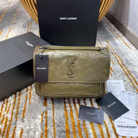 Saint laurent Ysl 原始版本Niki Medium 28CM邮差包 498894