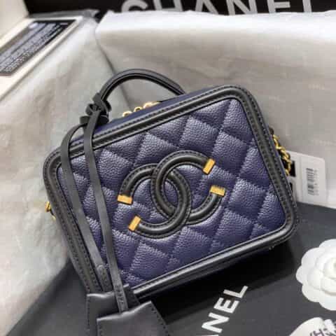 Chanel香奈儿 牛皮小号相机包 A93342