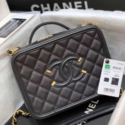 Chanel香奈儿 牛皮中号相机包 A93341