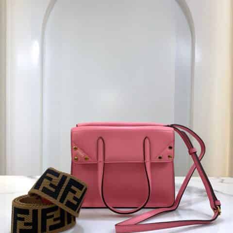 FENDI芬迪纯手工小牛皮缝制迷你手袋303