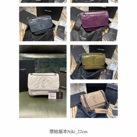 Saint laurent Ysl 原始版本Niki baby 22CM斜挎包 533037