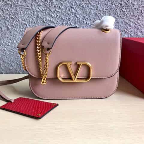 Valentino华伦天奴CLOCK 牛皮单肩包0006S 0006L