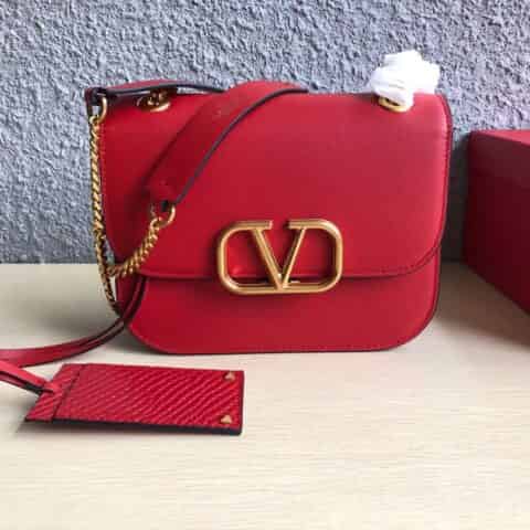 Valentino华伦天奴CLOCK 牛皮单肩包0006S 0006L