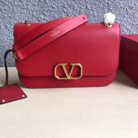 Valentino华伦天奴CLOCK 牛皮单肩包0006S 0006L