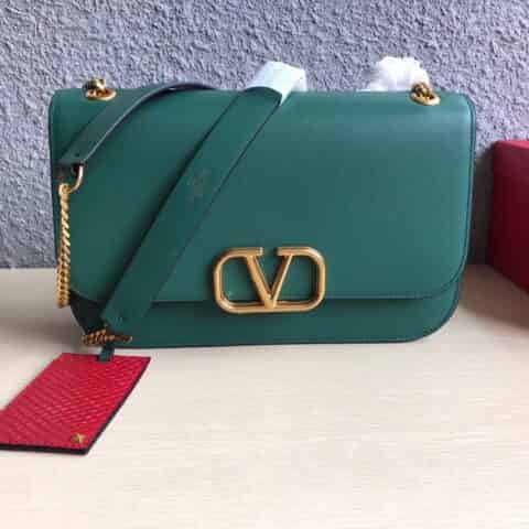 Valentino华伦天奴CLOCK 牛皮单肩包0006S 0006L