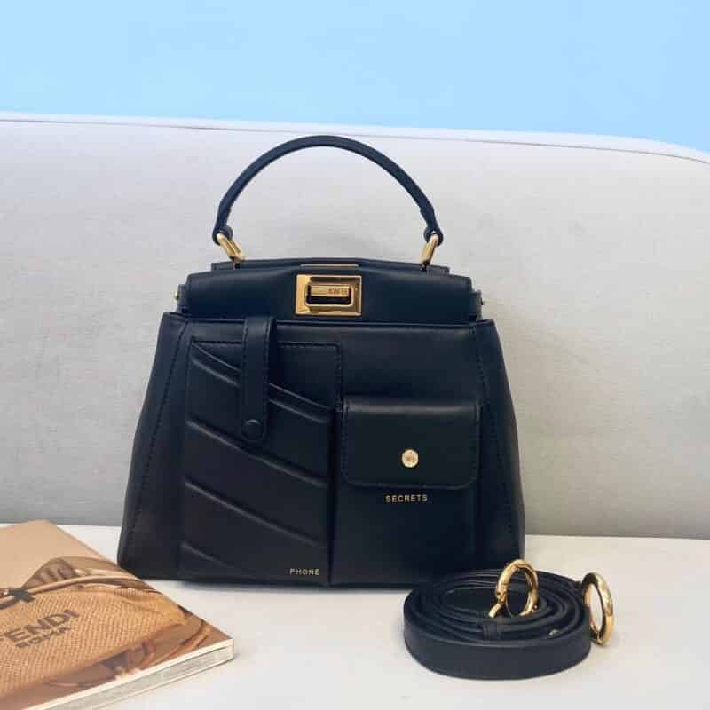 FENDI芬迪升级版牛皮PEEKABOO手袋2113S