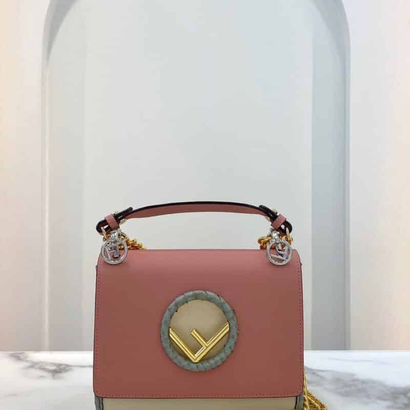 FENDI芬迪小牛皮KAN I手袋285