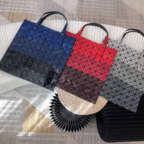 三宅一生独家定制原版面料渐变系列手提袋0088