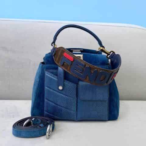 FENDI芬迪猄皮PEEKABOO手袋2113BS