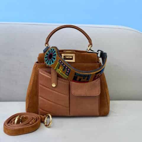 FENDI芬迪猄皮PEEKABOO手袋2113BS