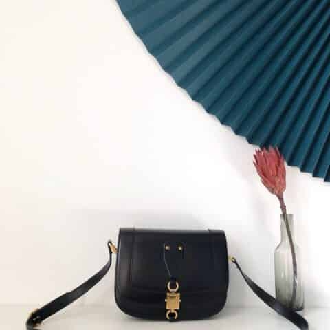 valentino华伦天奴牙签纹牛皮复古邮差包1014