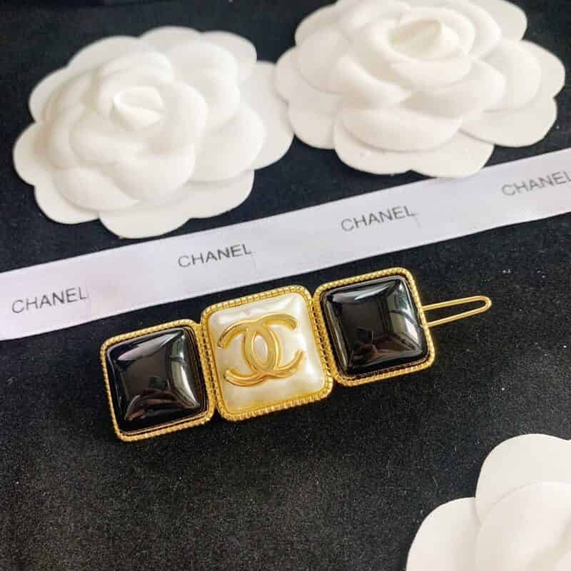 新款 CHANEL香奈儿双c发夹发卡